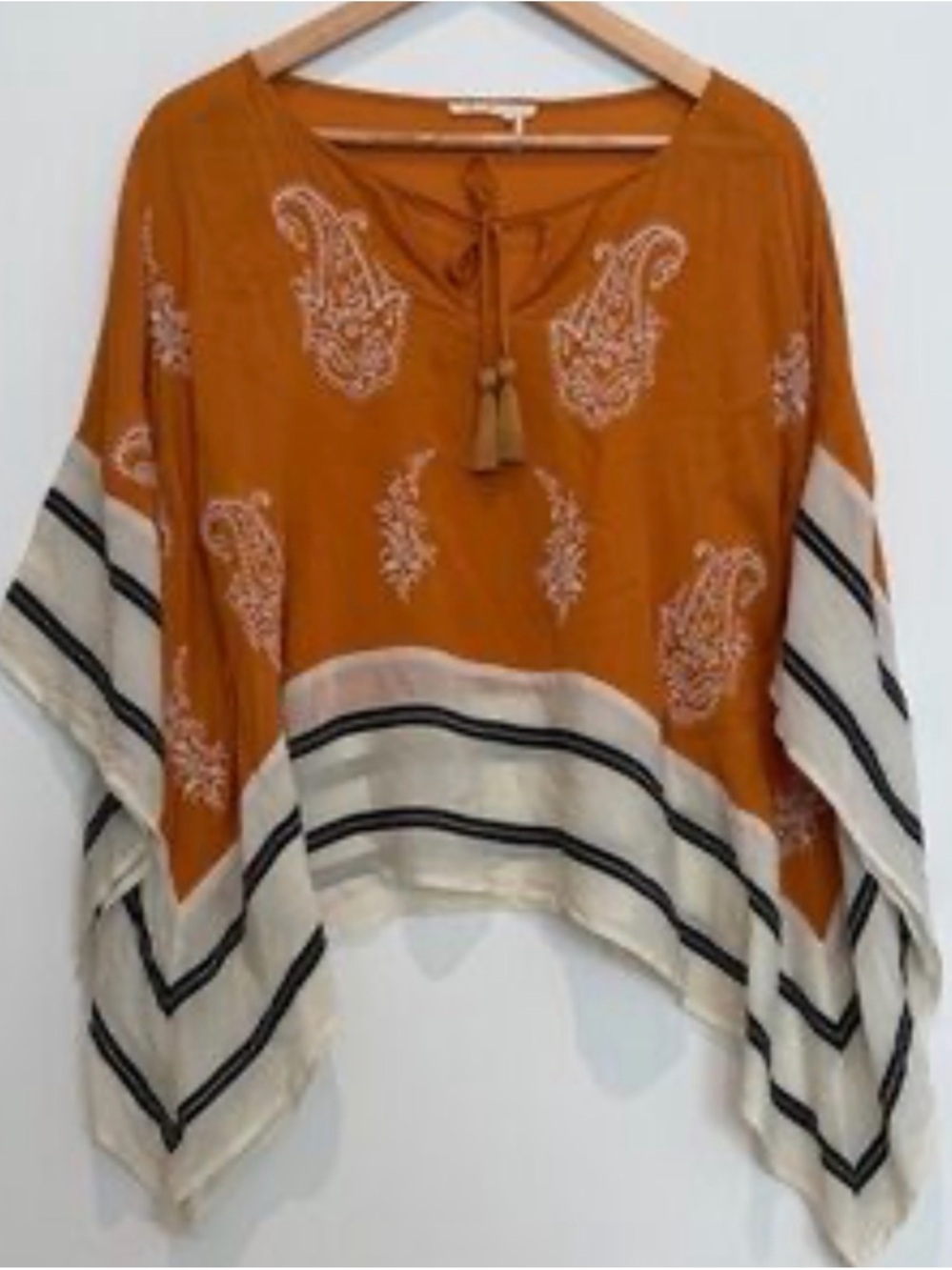 Floreat Rust Orange Women's Blouse